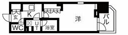 N'sパークレジデンス新宿御苑 1Kの間取図画像