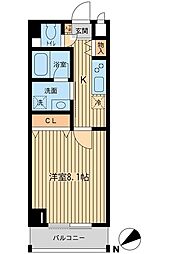 BELLEMAISON吉祥寺 1Kの間取図画像