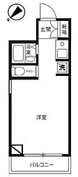 ウィンベルソロ西川口第10 ワンルームの間取図画像