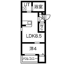 おおさか東線 衣摺加美北駅 徒歩5分
