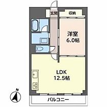 メゾンパストラル 0306 ｜ 兵庫県尼崎市南武庫之荘１丁目19-6（賃貸マンション1LDK・3階・43.74㎡） その2