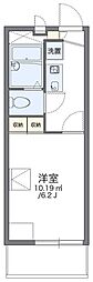 レオパレスMLハロープラザ 1Kの間取図画像