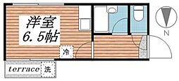 メゾン・ド・パンセ ワンルームの間取図画像