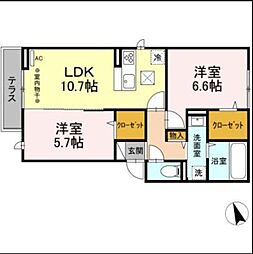 JR横浜線 橋本駅 バス13分 下九沢下車 徒歩4分