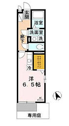 ソレイユ寿 ワンルームの間取図画像