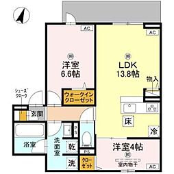 クラシスト苅田WEST 1階/-