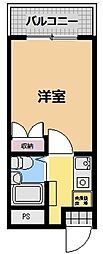 間取図画像 1K