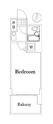 ライオンズマンション大泉学園東 1Kの間取図画像