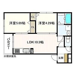 ヴェルメゾン堺北条町 3階
