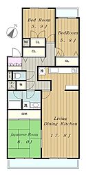 L-commu+PLUS相模大野 3LDKの間取図画像