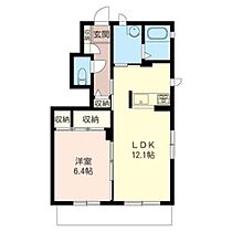 アンビエンテ　Ａ 00102 ｜ 埼玉県桶川市上日出谷南２丁目38-10（賃貸アパート1LDK・1階・45.82㎡） その2