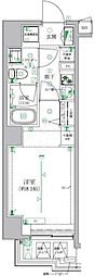ARTESSIMOLAVI 1Kの間取図画像