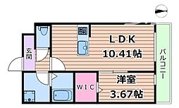 エスグランデ中崎町 1階