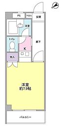 アーバンハイツ美しが丘 1Kの間取図画像