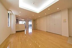 東京メトロ南北線 麻布十番駅 徒歩9分の賃貸マンション 1階1LDKのリビング/ダイニング