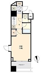 パレステュディオ御茶ノ水 10階1Kの間取り