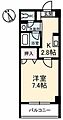 JRBハイツ倉敷3階3.4万円