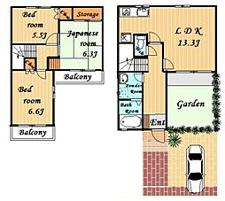 ブリージングタウン百草園A1