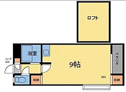 間取図画像 ワンルーム