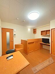 レオパレス橘 1階1Kのリビング/ダイニング