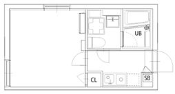 CITY WALK下板橋 3階1Kの間取り