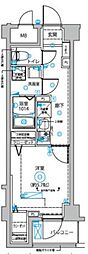 DIPS西新井 1Kの間取図画像