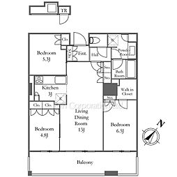 間取図画像 3LDK