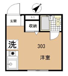 錦町ビル ワンルームの間取図画像