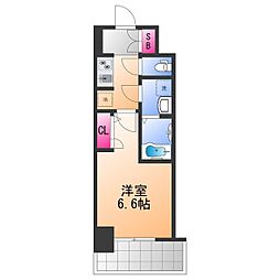 堺市西区浜寺石津町西1丁マンション 1Kの間取図画像