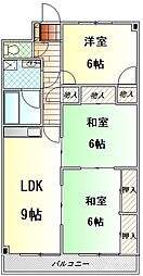 フィオーレ御殿場 3LDKの間取図画像