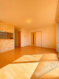 和歌山電鐵貴志川線 日前宮駅 徒歩8分の賃貸アパート 1階2LDKのリビング/ダイニング