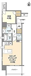JPnoie阿佐ヶ谷 1LDKの間取図画像