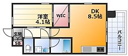 レジディア新大阪 13階