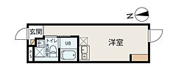 セレスト練馬 ワンルームの間取図画像
