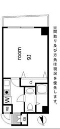 グリーンクロス西中延 1Kの間取図画像