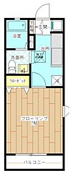 間取図画像 1K