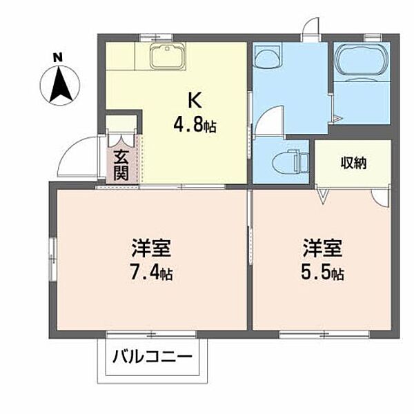 画像2:間取図