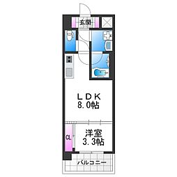 スプランディッドあびこ駅前DUE 3階/-