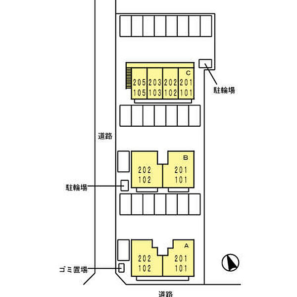 グレイスフル屋島　Ｂ棟 B102｜香川県高松市屋島西町(賃貸アパート2LDK・1階・60.88㎡)の写真 その20