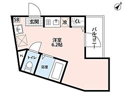 (仮称)練馬区早宮3丁目新築 ワンルームの間取図画像