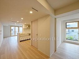 代々木参宮橋テラス 1階2LDKのリビング/ダイニング