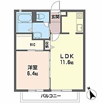 シャーメゾン美央 0202 ｜ 大阪府泉大津市池浦町２丁目15-19（賃貸アパート1LDK・2階・42.57㎡） その2