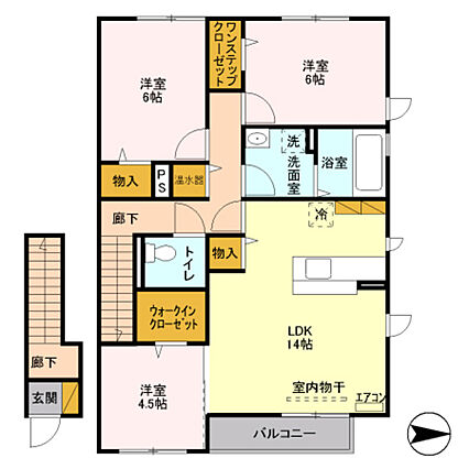 さくらこーと A_間取り_0