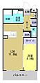 リュクス ウエスト3階5.4万円