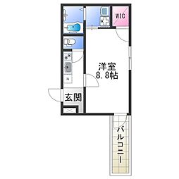 フジパレス天王寺東III番館 3階/-