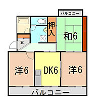 静岡県富士宮市泉町671（賃貸マンション3DK・3階・55.89㎡） その2