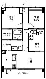 間取図画像 3LDK
