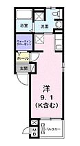 神奈川県海老名市東柏ケ谷１丁目14-37（賃貸アパート1R・3階・26.27㎡） その2