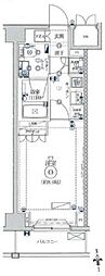 セジョリ蒲田イースト 1Kの間取図画像