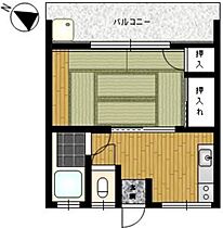 八百喜荘 205 ｜ 福岡県福岡市博多区美野島１丁目16-16（賃貸アパート1DK・2階・23.00㎡） その2